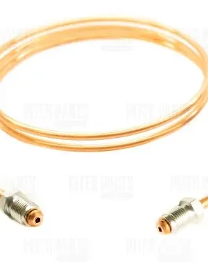 Horká Nabídka Piter Parts PPH135 A-A Měděná brzdová trubka s koncovkami TYP A-A 135cm M10x1