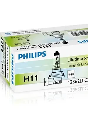 Zlevněný Philips 12362LLECOC1 Žárovka 12V H11 55W PGJ19-2