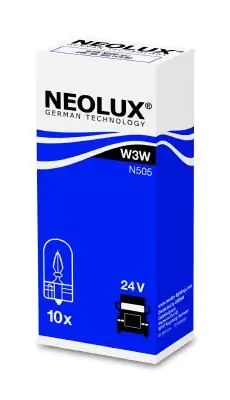 Neolux® N505 Žárovka 24V W3W W2.1x9.5d Jen Po Omezenou Doba