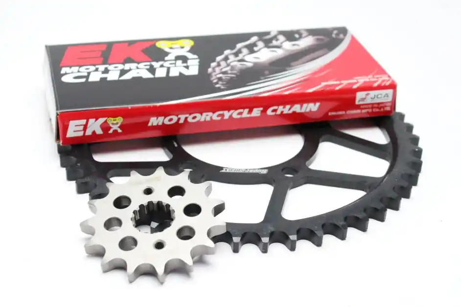 Řetězová sada EK ADVANCED EK + SUPERSPROX STF-505-032 s řetězem řady SH -doporučená Tovární Cena