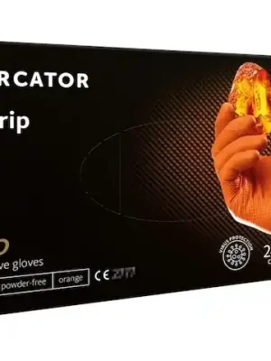 Bezpečná Platba Nitrilové rukavice GoGrip oranžové vel. M, 50 ks