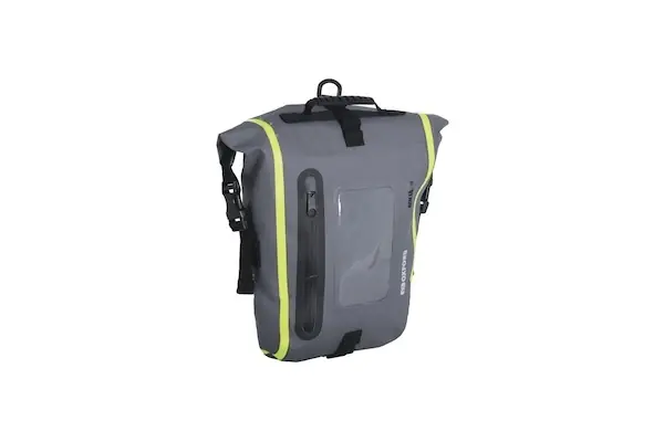 tankbag na motocykl Aqua M8, OXFORD (černý/šedý/žlutý fluo, s magnetickou základnou, objem 8 l) Top Prodej