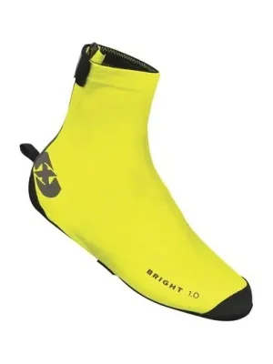Doprava Zdarma voděodolné návleky přes cyklo boty a tretry BRIGHT SHOES 1.0, OXFORD (žluté fluo, vel. M)
