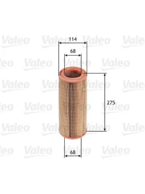 Časově Omezené Vzduchový filtr VALEO 585634