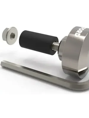 závaží řídítek Bar Ends 1 s redukcí pro vnitřní průměr 13 a 18 mm (vnější 22 a 28,6 mm), OXFORD (stříbrné, pár) Sleva